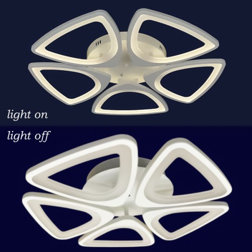 LUSTRA LED 80W CU 5 BRATE 3 CULORI+IR 470mm x 85mm