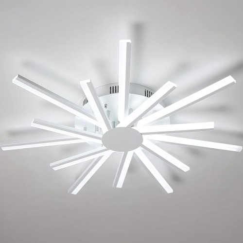 LUSTRA LED SUN 86W 3000K/4000K/6500K 7100 LM 500X500X80MM