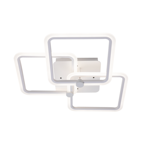 LUSTRA LED LIVING 80W CU 3 BRATE 3 CULORI+IR 580x150mm