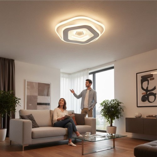 PLAFONIERA LED CRESSIDA 50W/3800LM 3000K/4000K/6500K