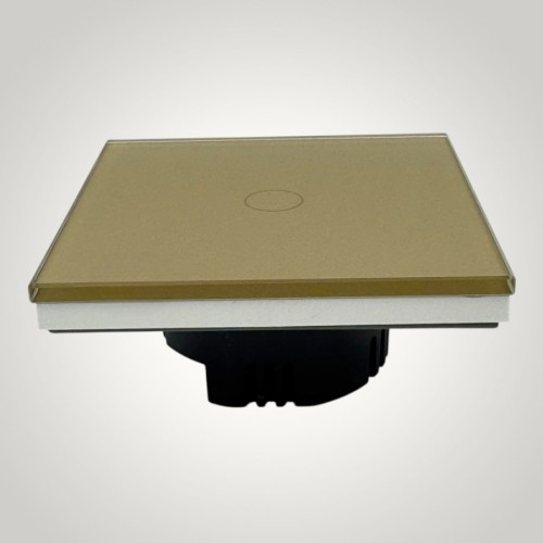 Intrerupator touch cap scara, auriu