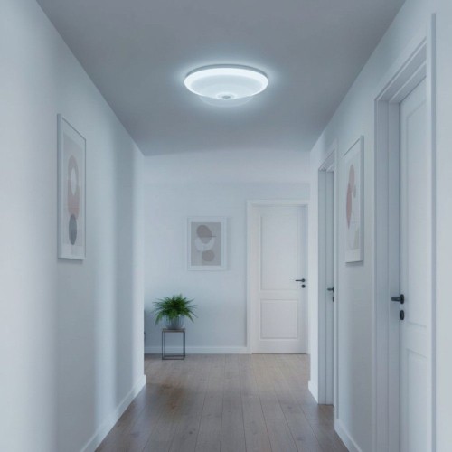 Plafoniera Led cu senzor de miscare reglabil Ø290, 12W=75W, 6400K, lumina rece